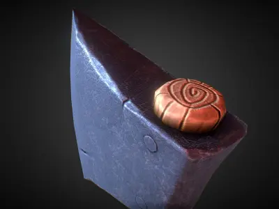 Stylized Ax Pbr Low-poly 3D model