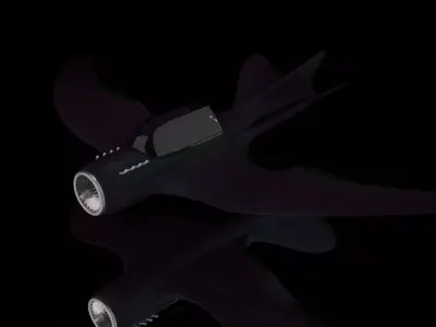 Spy Plane Low-poly 3D model