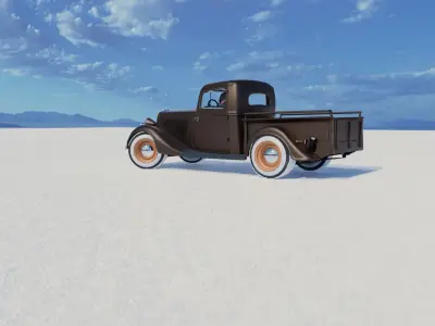 GAZ 415 Free 3D model