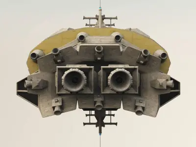 CDF Horrock Support Frigate 3D model