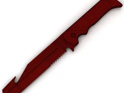 ACB-90 Advanced Combat Blade Low-poly 3D model