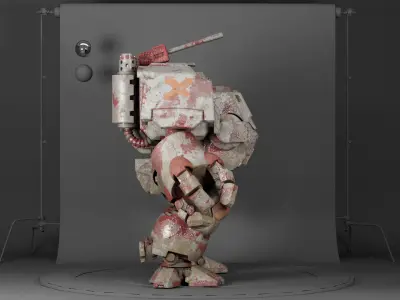 War Mecha 3D model