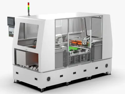 Fully Automatic Plug In Machine 3D model