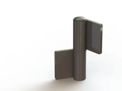 Door hinge - welding 3D model
