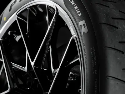Pirelli Trofeo R 305 30 ZR19 3D model