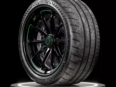 MICHELIN Pilot Sport CUP 2 275 35 ZR19 3D model