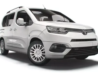 Toyota ProAce City Verso 2021 3D model