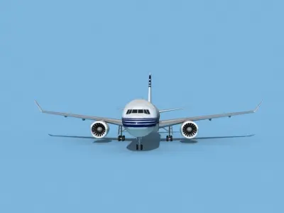 Boeing 767-400 Corporate 1 3D model