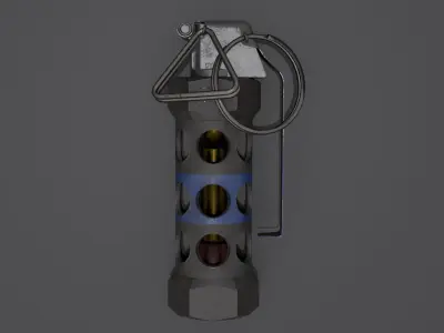 M84 Flashbang Grenade 3D model