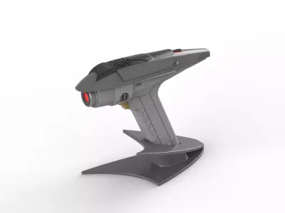 SEC 31 Phaser - Star Trek - Commercial - Printable - STL 3D print model