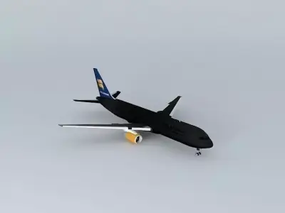 Icelandair Boeing 767 300ER Free 3D model