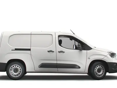 Opel Combo LWB Edition Van 2021 3D model