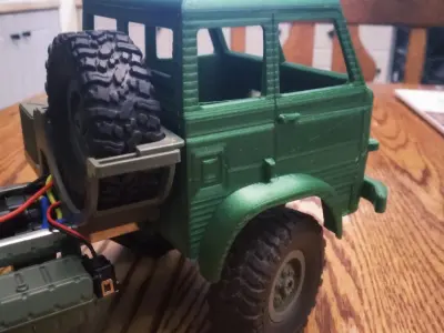 Alternative Star 266 cab for the WPL chassis 3D print model