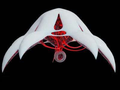 GlaziK Low-poly 3D model