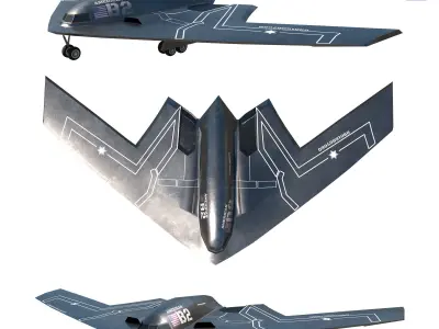  B-2 SPIRIT 3D model