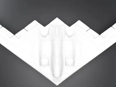 B2 Spirit Scale model 3D print model