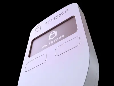 Trezor One 3D model