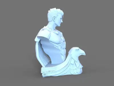 Red robin from Batman DC ComicsSTL files for 3d printing 3D print model