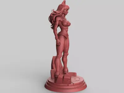 Aris the Moon Valkyrie Figure Superhero 3D print model