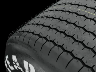 GoodYear Eagle Vintage 265 x 105 15 3D model