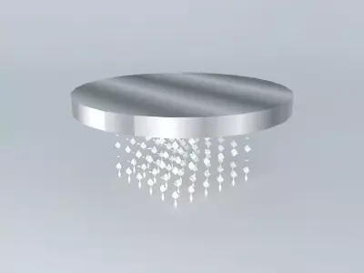 Crystal Pendant Free 3D model