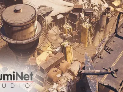 Post Apocalyptic - Unreal Engine - WarGaming Asset Pack  Low-poly 3D model