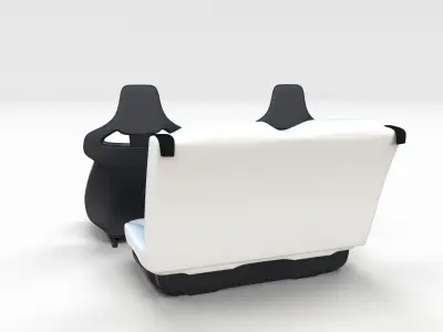 Tesla Roadster Seats 3D model