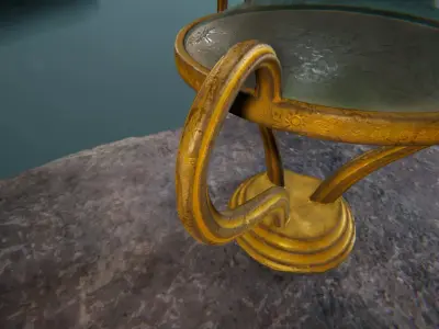 Ancient Artifact 7 Low-poly 3D model