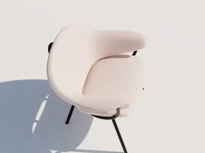 F-DS chair 1 murano design Free 3D model