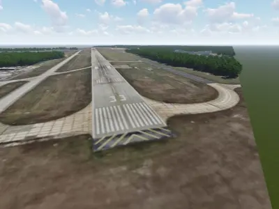 Martin State Airport 3D model