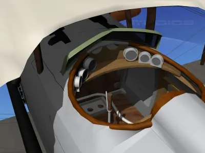 SPAD SXIII V03 3D model