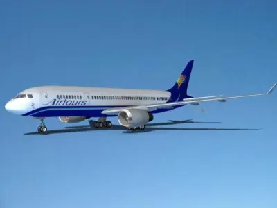 Boeing 787-8 Airtours 3D model
