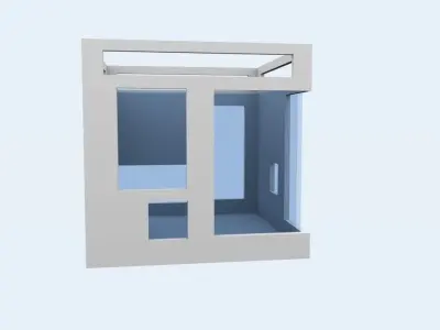 Fancy Aquarium Low-poly 3D model