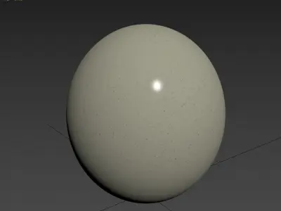 Ostrich Egg 3D model