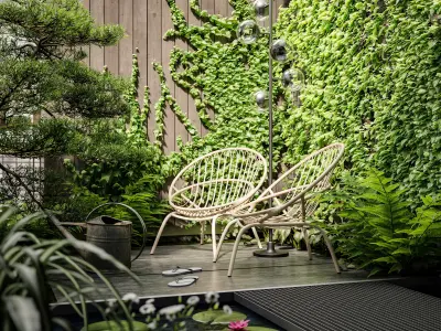 Wicker Chair Free 3D model