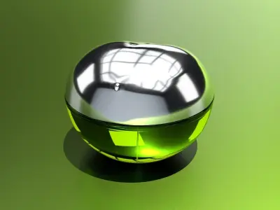 DKNY Be Delicious Perfume Free 3D model