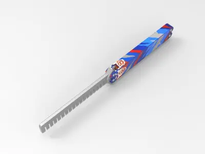 Valorant Yoru Butterfly Comb Low-poly 3D model