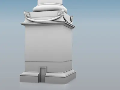 Vendome Column 3D model