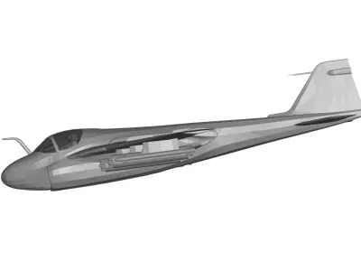 Grumman A-6 Intruder 3D model