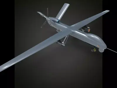 TAI anka UAV 3D model