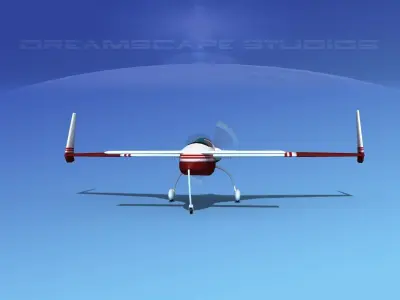 Rutan VariEze V18 3D model