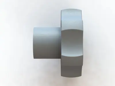 Manipulo Handle Merkbak MSF 4631 M8 3D model