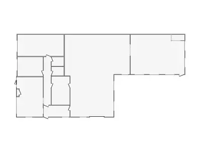 Commercial Interior Sketch - 5501-6000 SF - Xactimate 3D model