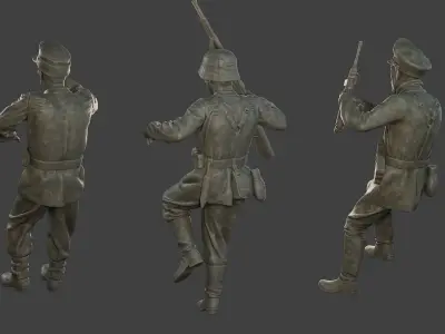 German SS Pack ww2 GSSP1 3D print model