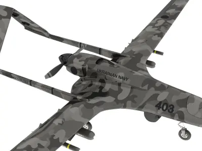 Bairaktar Night Hawk 3D model