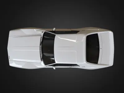 AMC Javelin-AMX 1971 Free low-poly 3D model