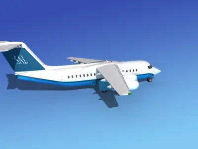 BAe 146-200 Southern Air Link 3D model