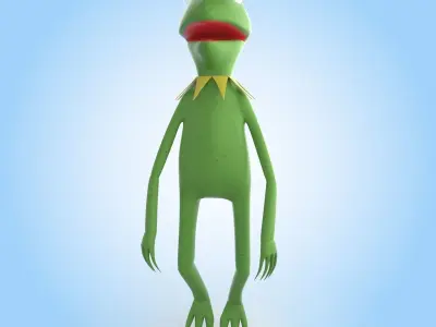 Kermit The Frog 3D model
