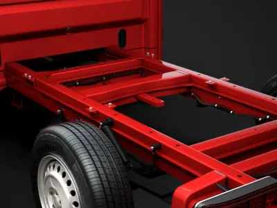 RAM Sprinter Chassis Crew Cab L2 FWD 2020 3D model