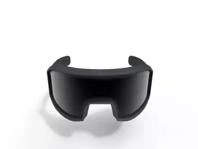 Goggles Low-poly 3D model